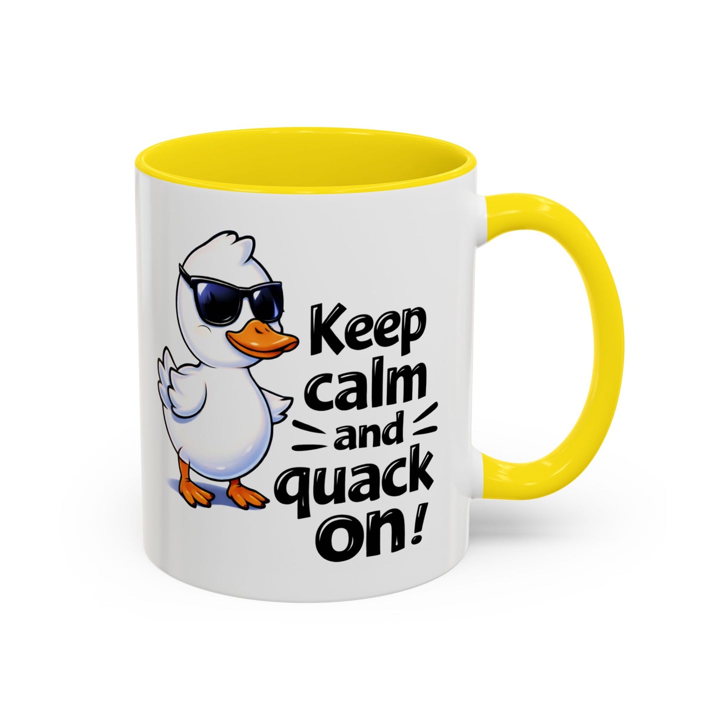 Wellness Mug - Keep Calm And Quack On