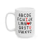 Anniversary Mug - I Love You Alphabet