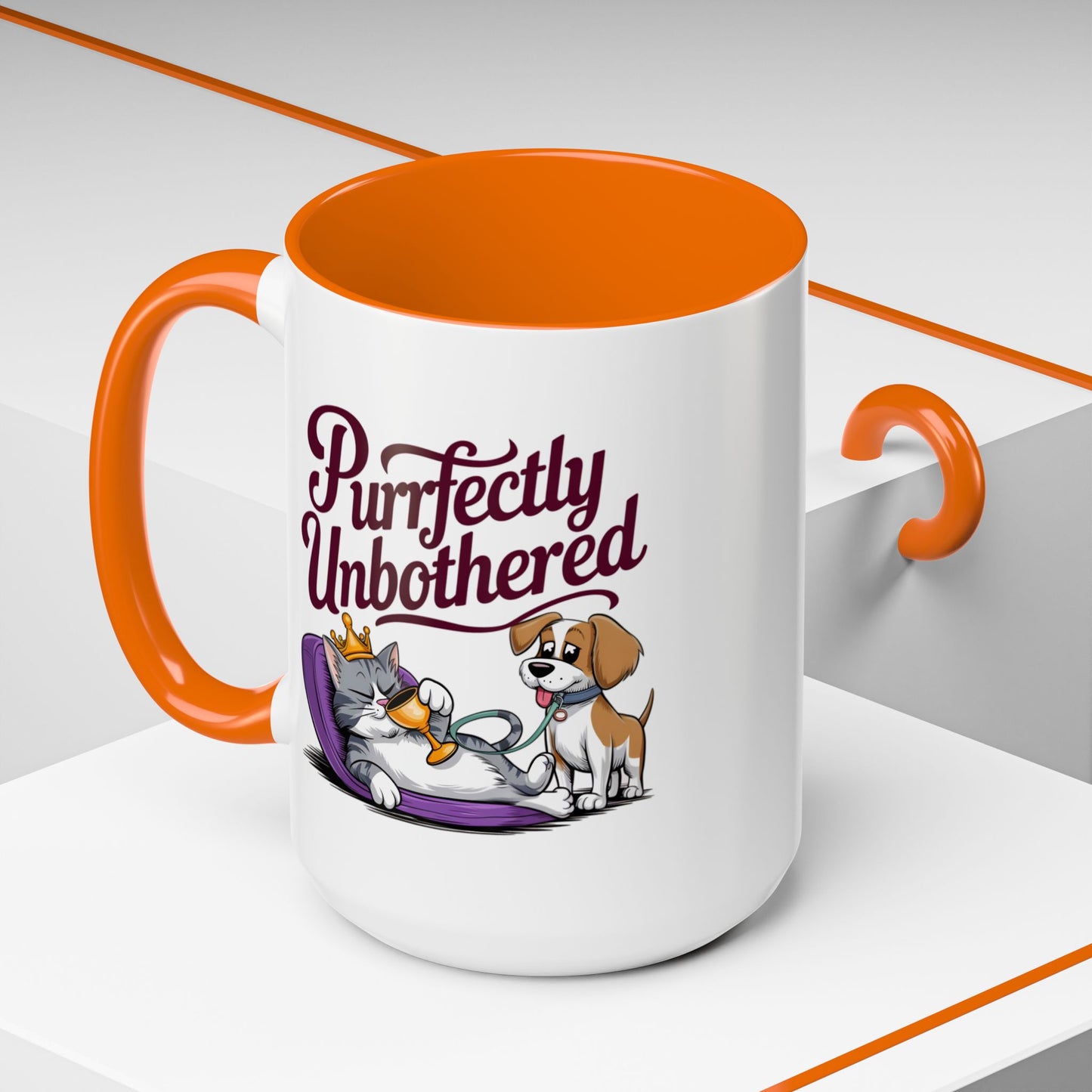 Animal Mug - Purrfectly Unbothered