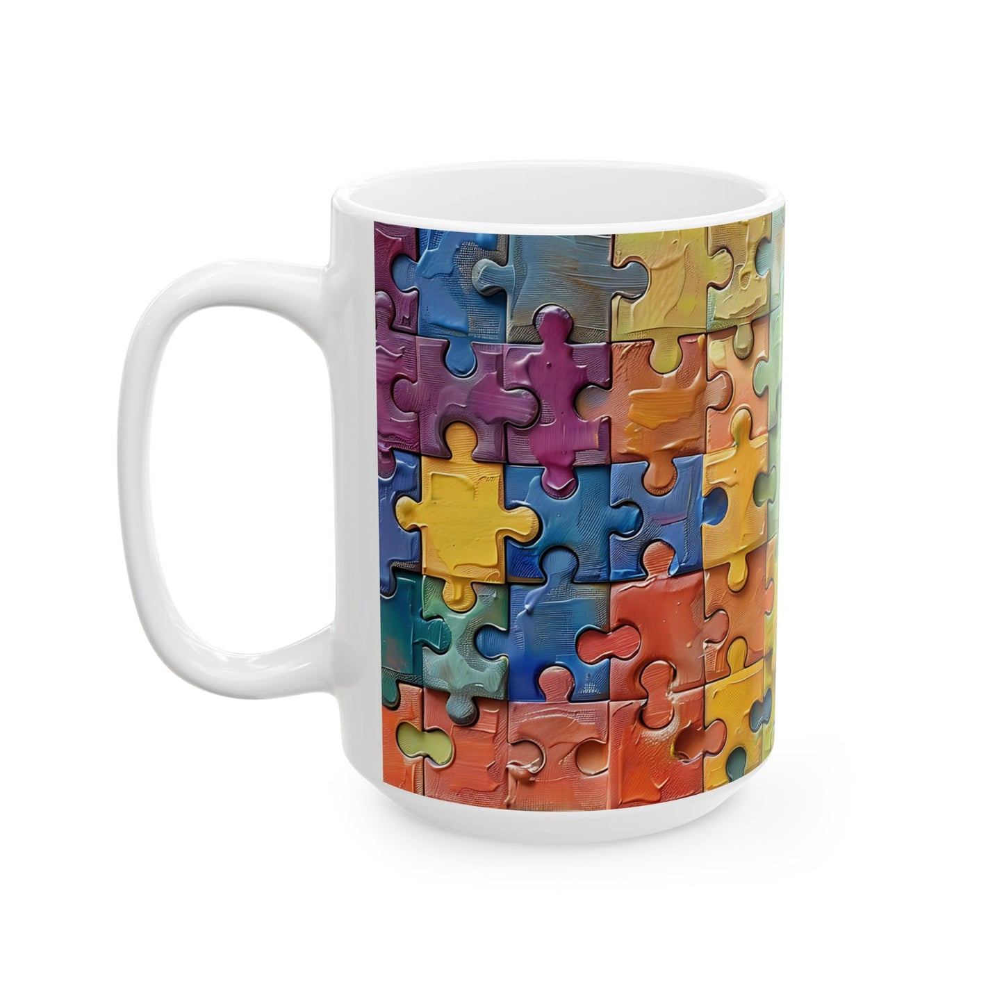 Artistic Mug - Colorful Jigsaw Puzzle
