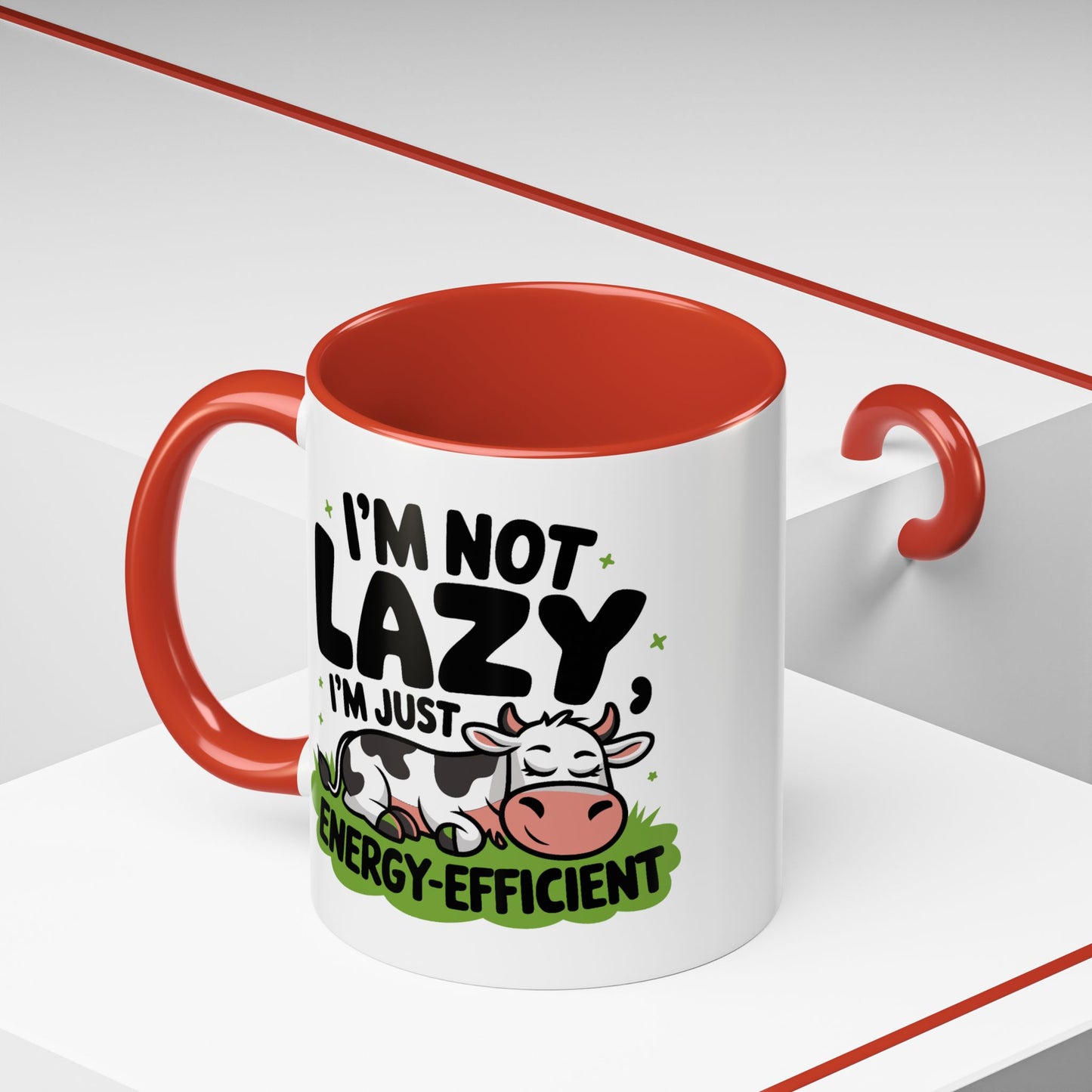 Humor Mug - I'm Not Lazy I'm Just Energy-Efficient