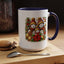 Christmas Mug - Gold Snowman Family 2