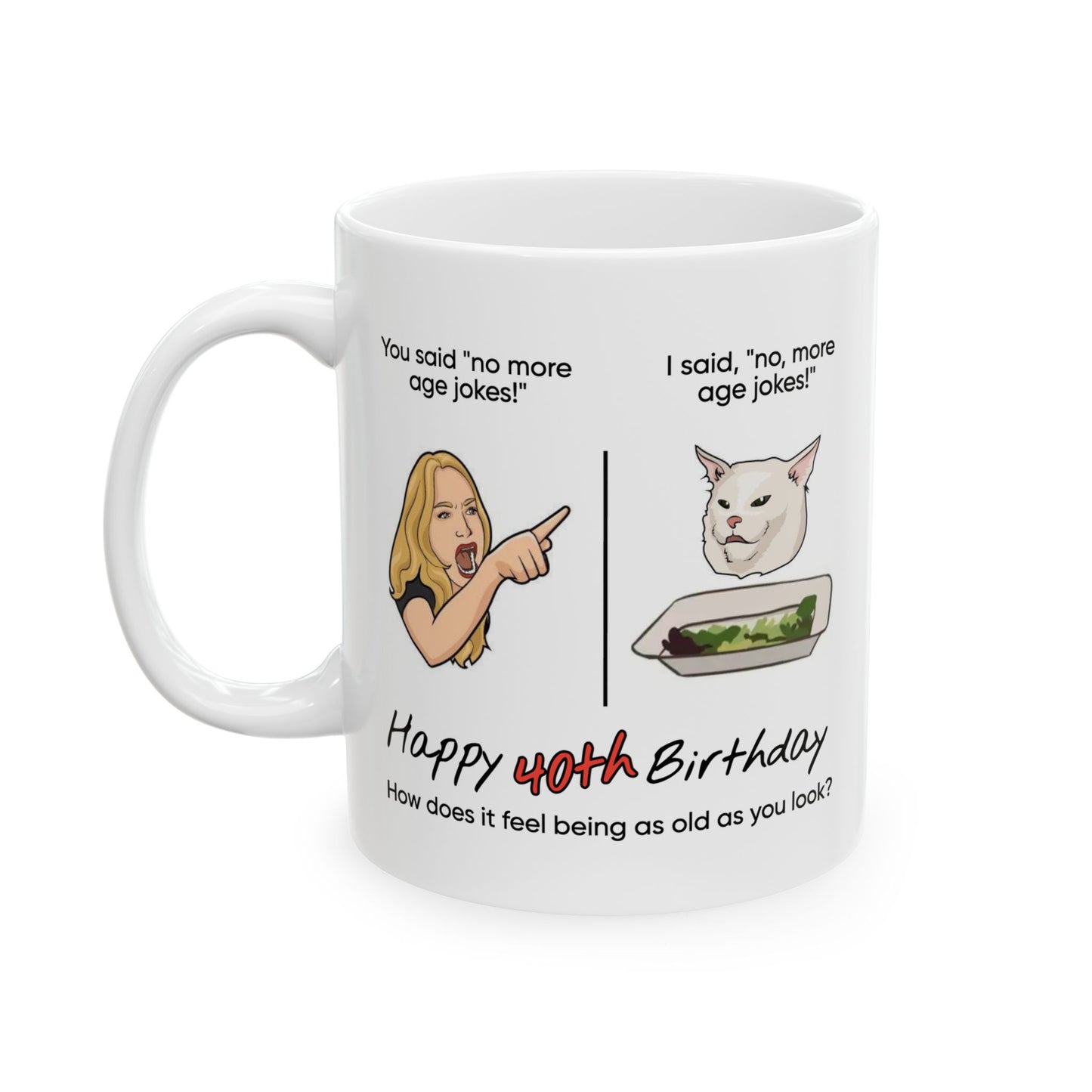 Birthday Mug - You Said No More Age Jokes