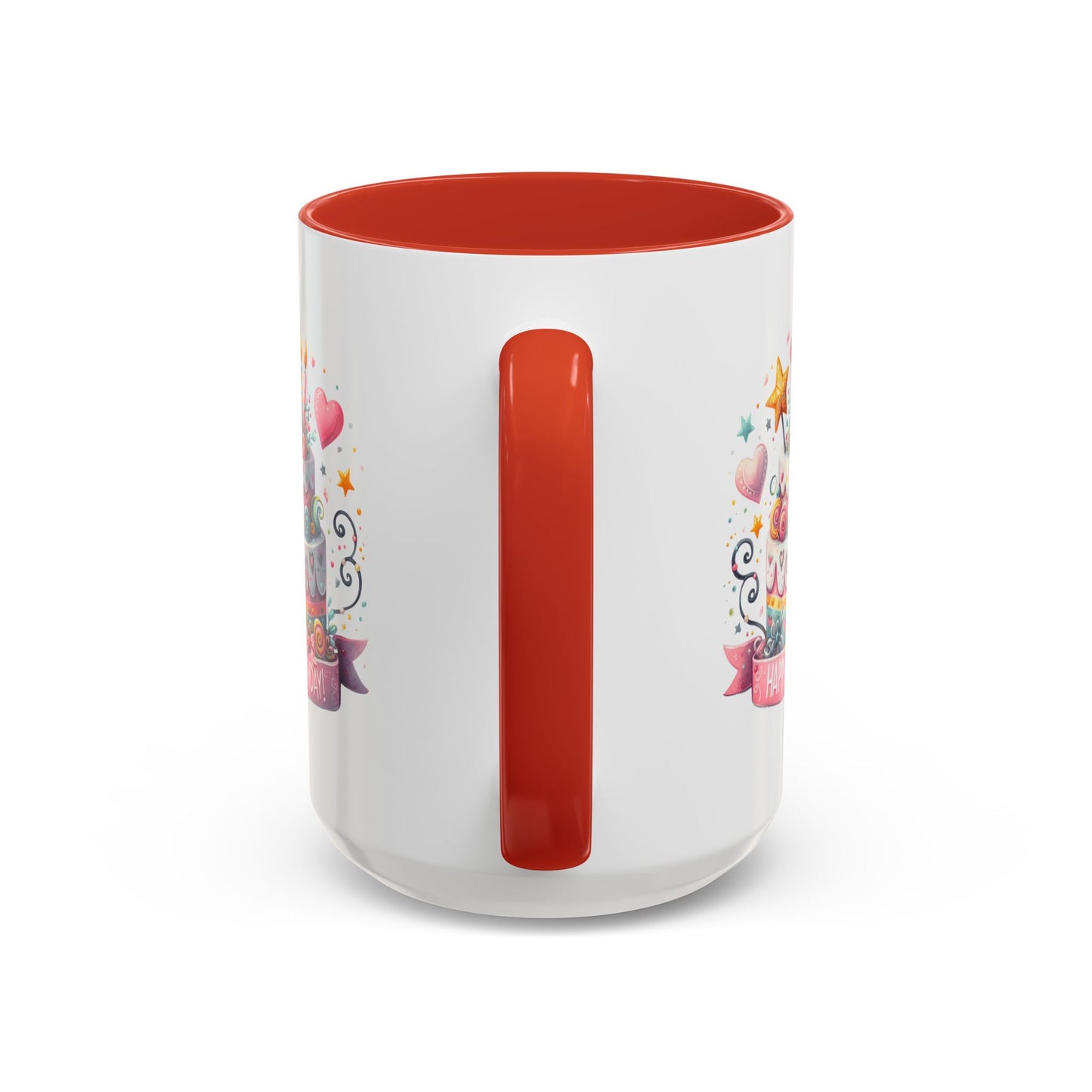 Birthday Mug - Happy Birthday Two Tiered Cake