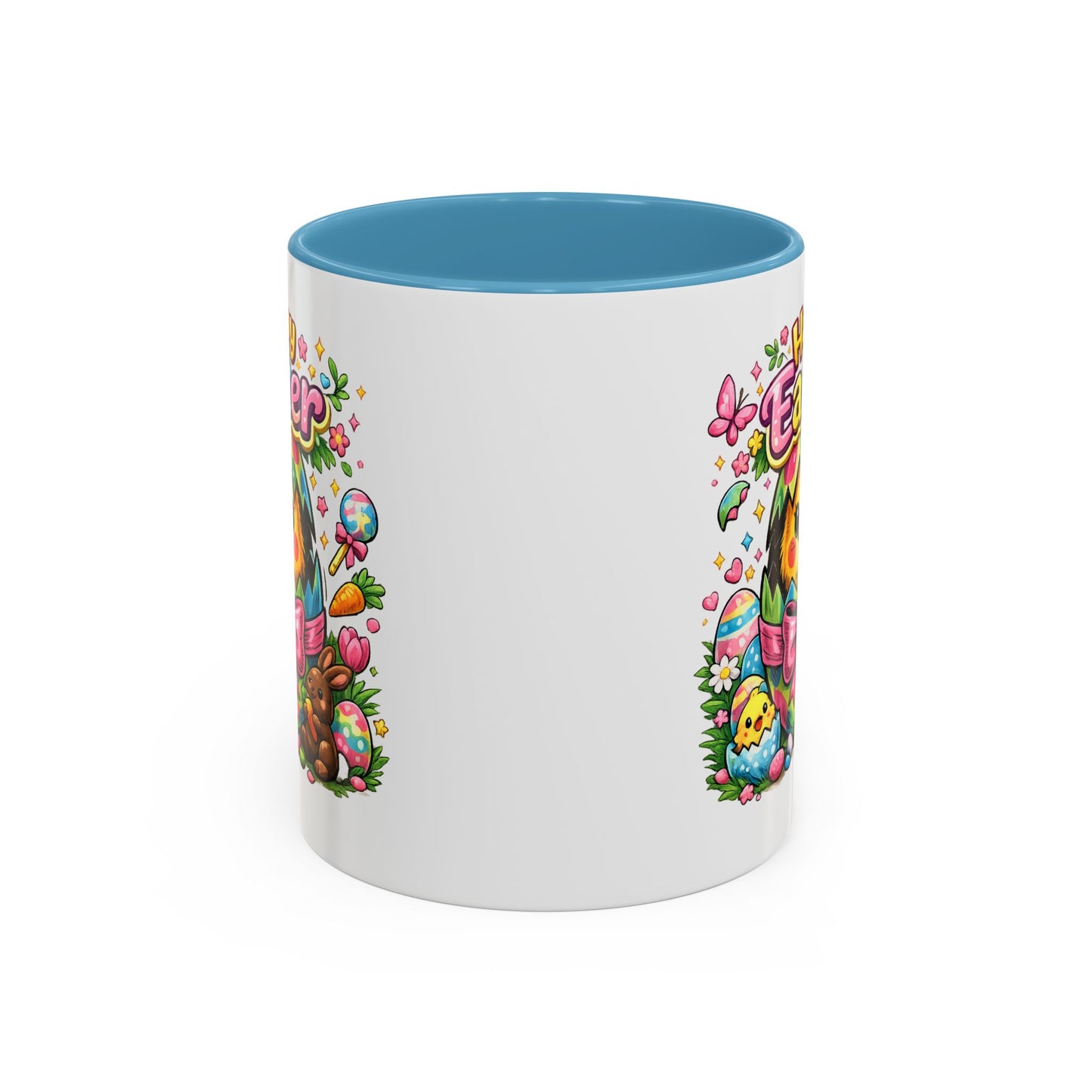 Easter Mug - Happy Easter Chics & Bunny