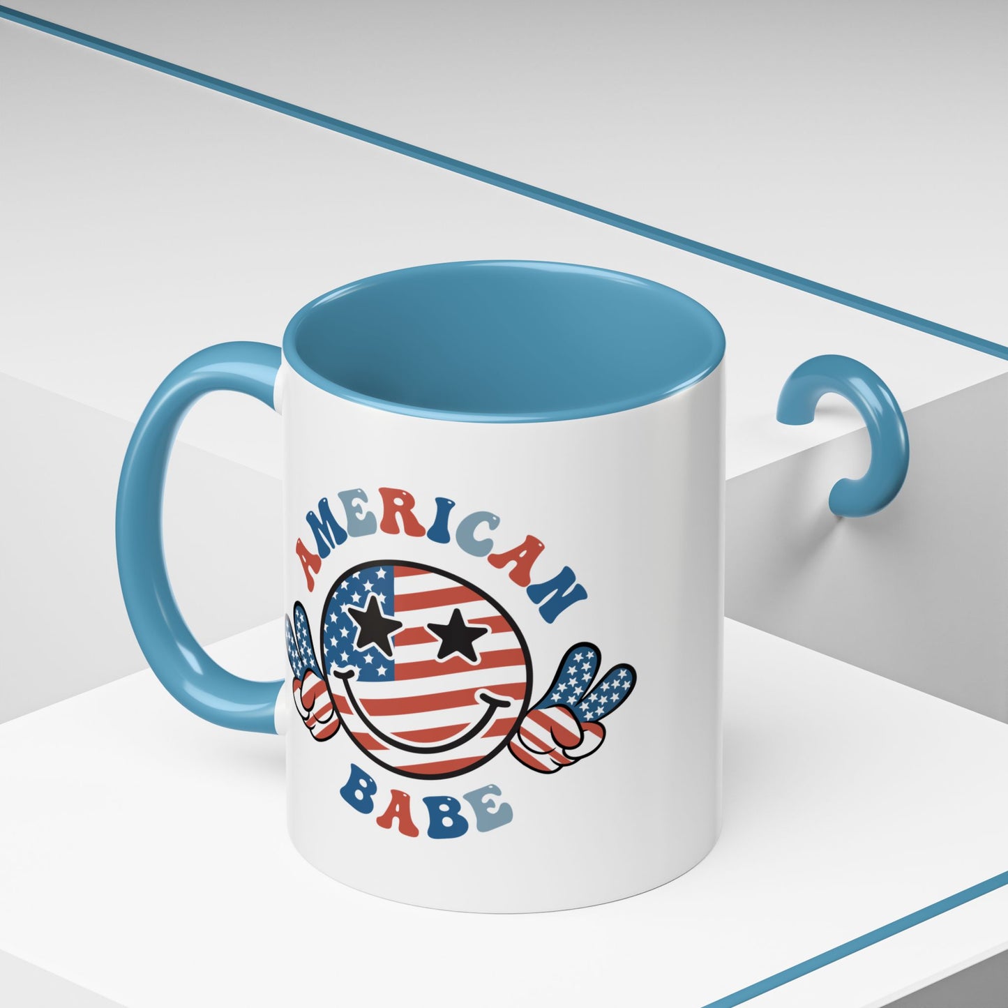 4th of July Mug - American Babe
