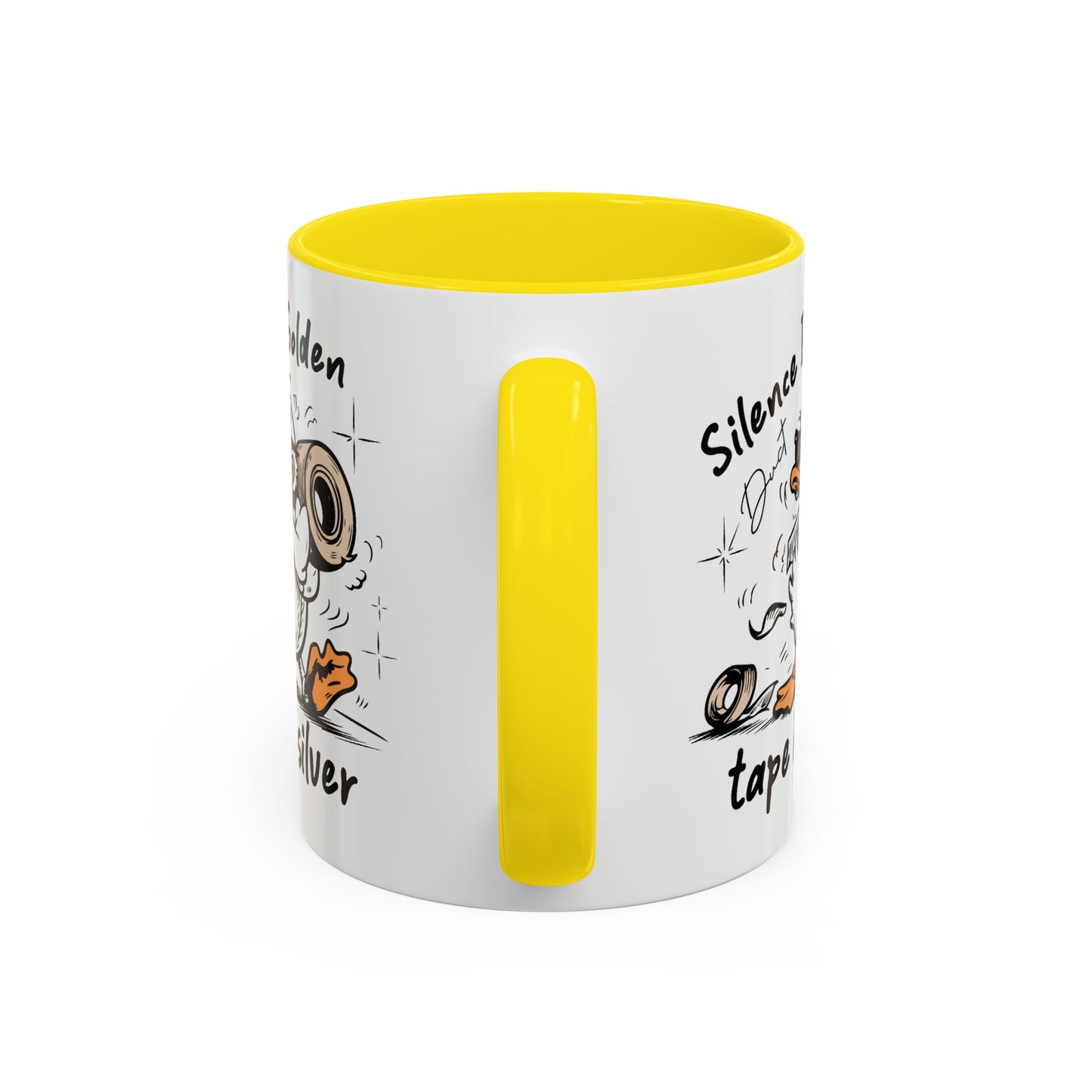 Humor Mug - Silence is Golden Duct Tape is Silver