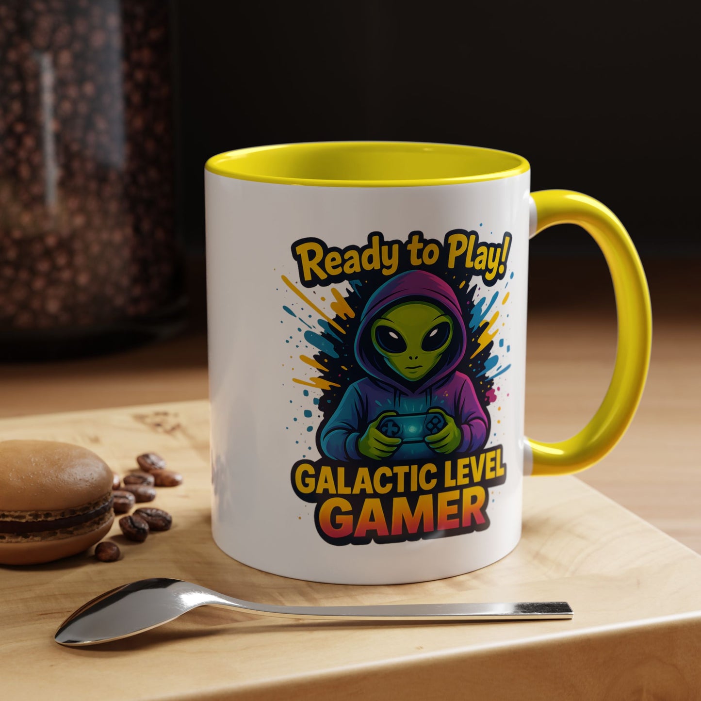 Alien Mug - Galactic Level Gamer