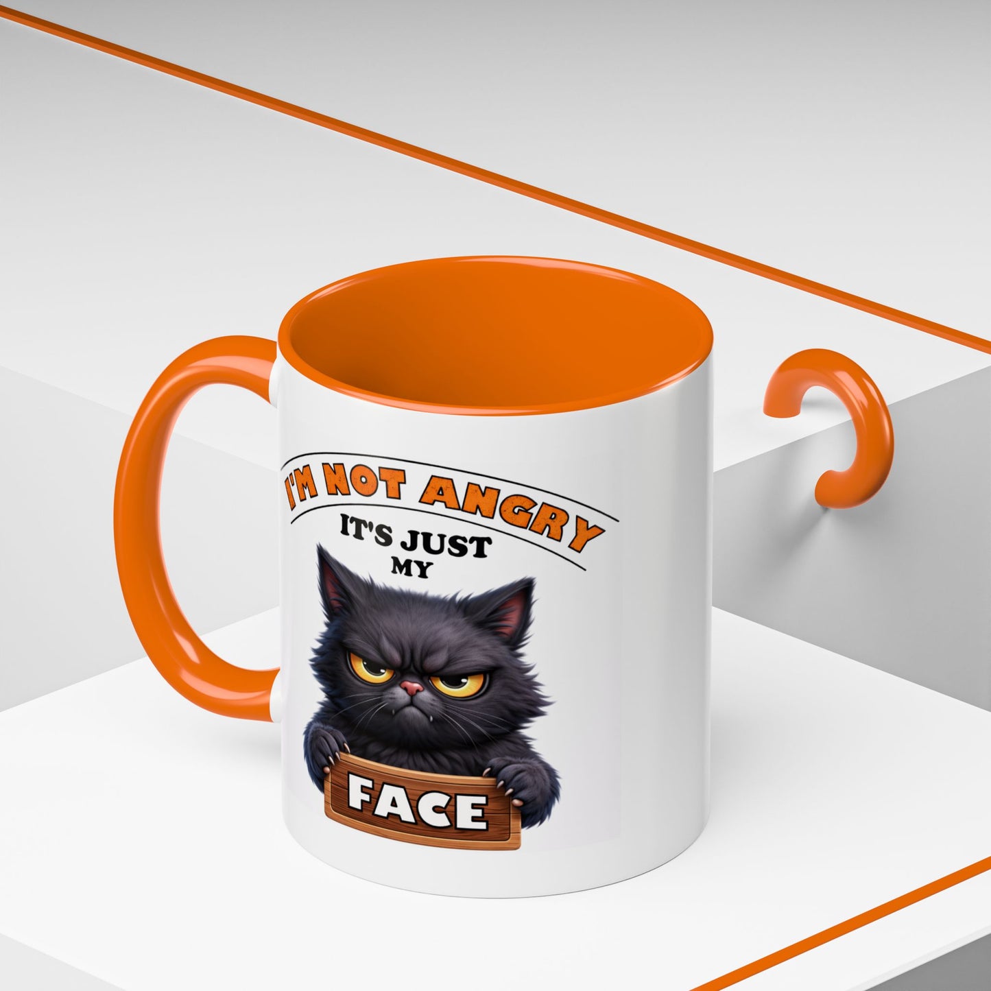 Humor Mug - I'm Not Angry It's Just My Face