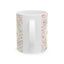 Birthday Mug - Happy Birthday Floral Circle