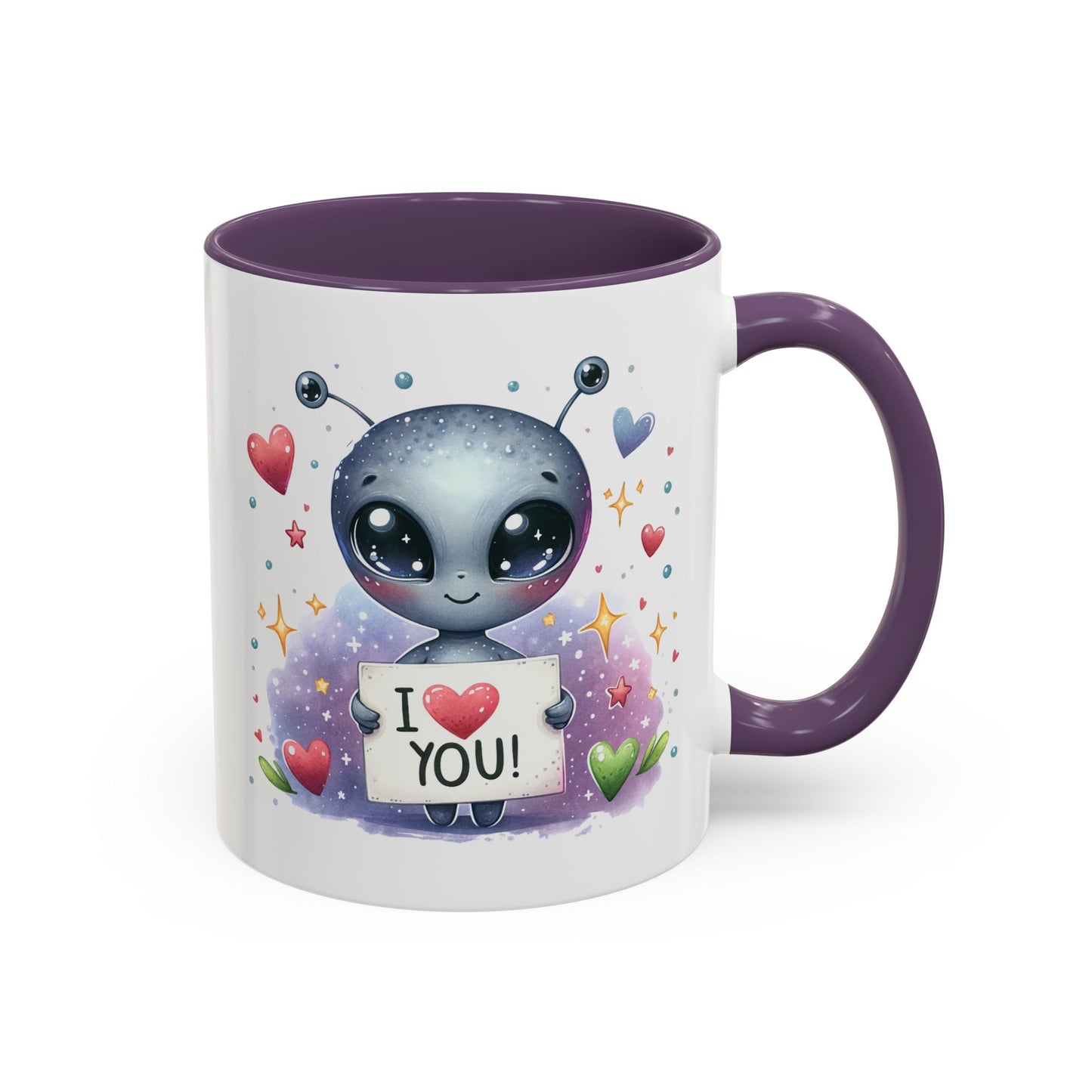 Anniversary Mug - I Love You Alien