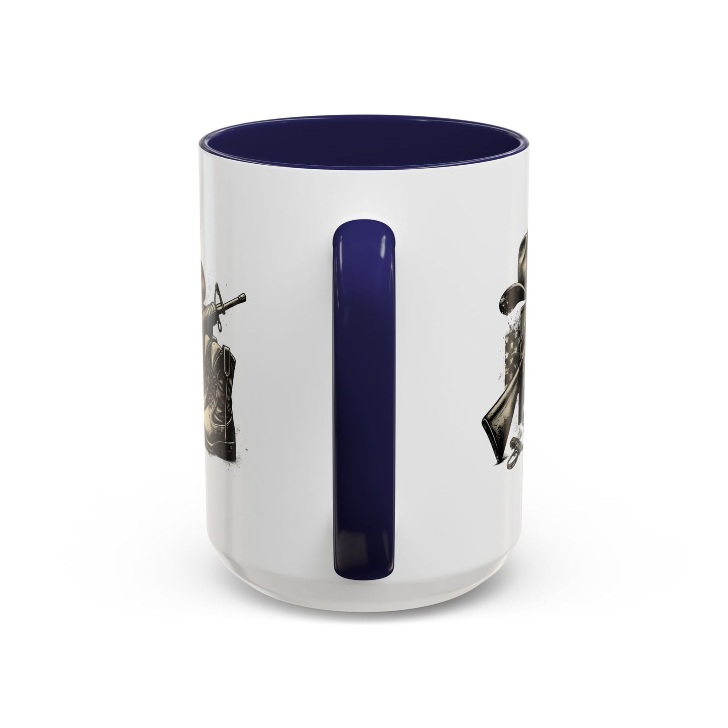 4th of July Mug - Soldier Hat Boots Gun