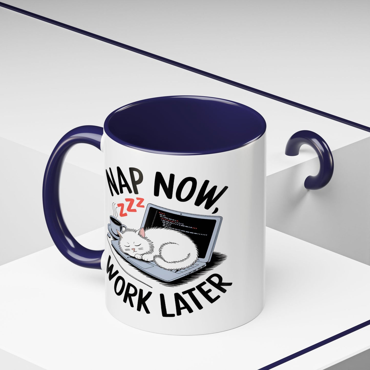 Animal Mug - Nap Now Work Later