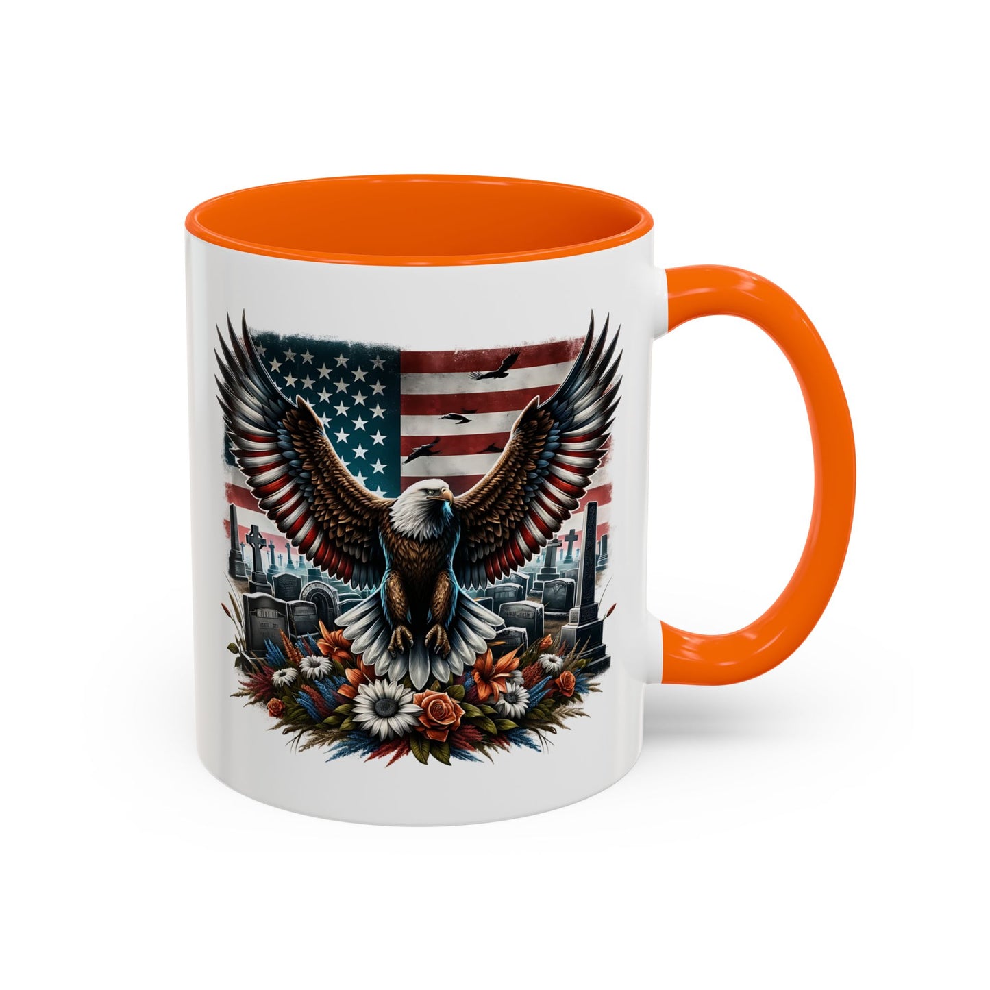 4th of July Mug - American Bald Eagle Memorial