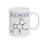 Humor Mug - Caffeine Molecule