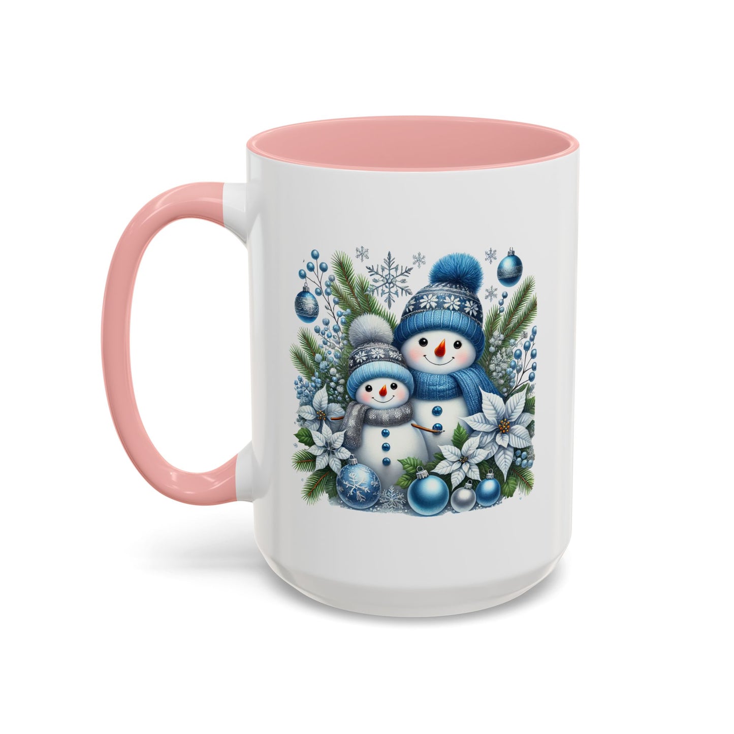 Christmas Mug - Blue Snowman Child