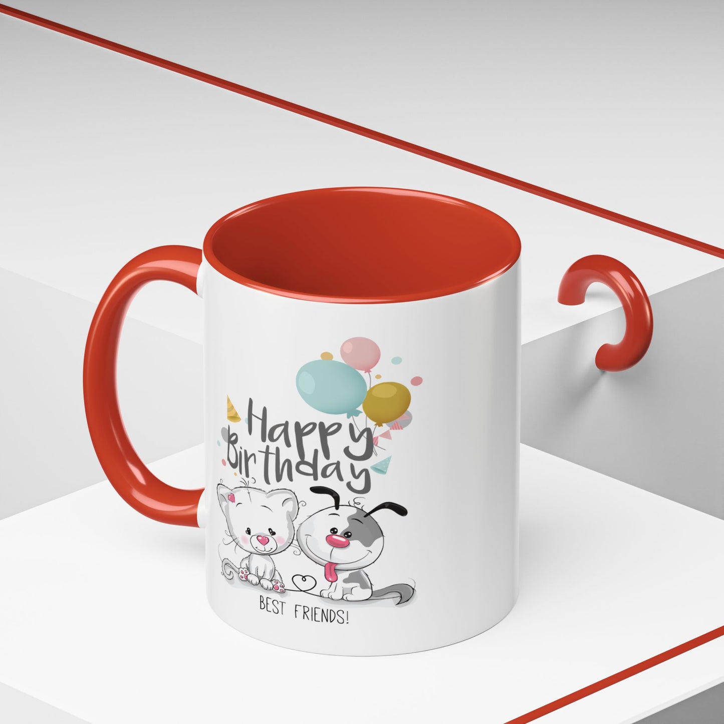 Birthday Mug - Happy Birthday Best Friends