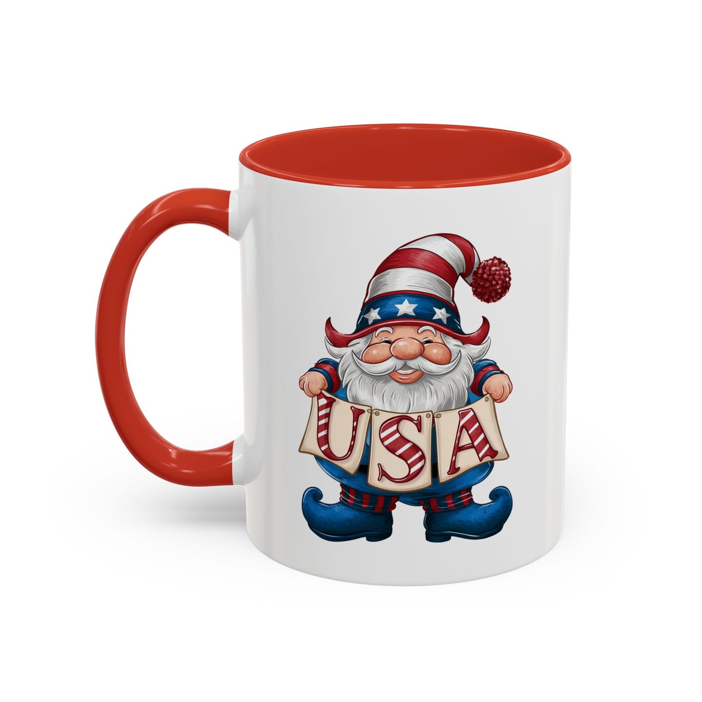 4th of July Mug - American Gnome 24