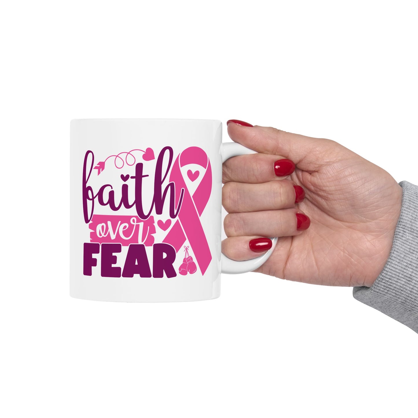 Support Mug - Faith Over Fear