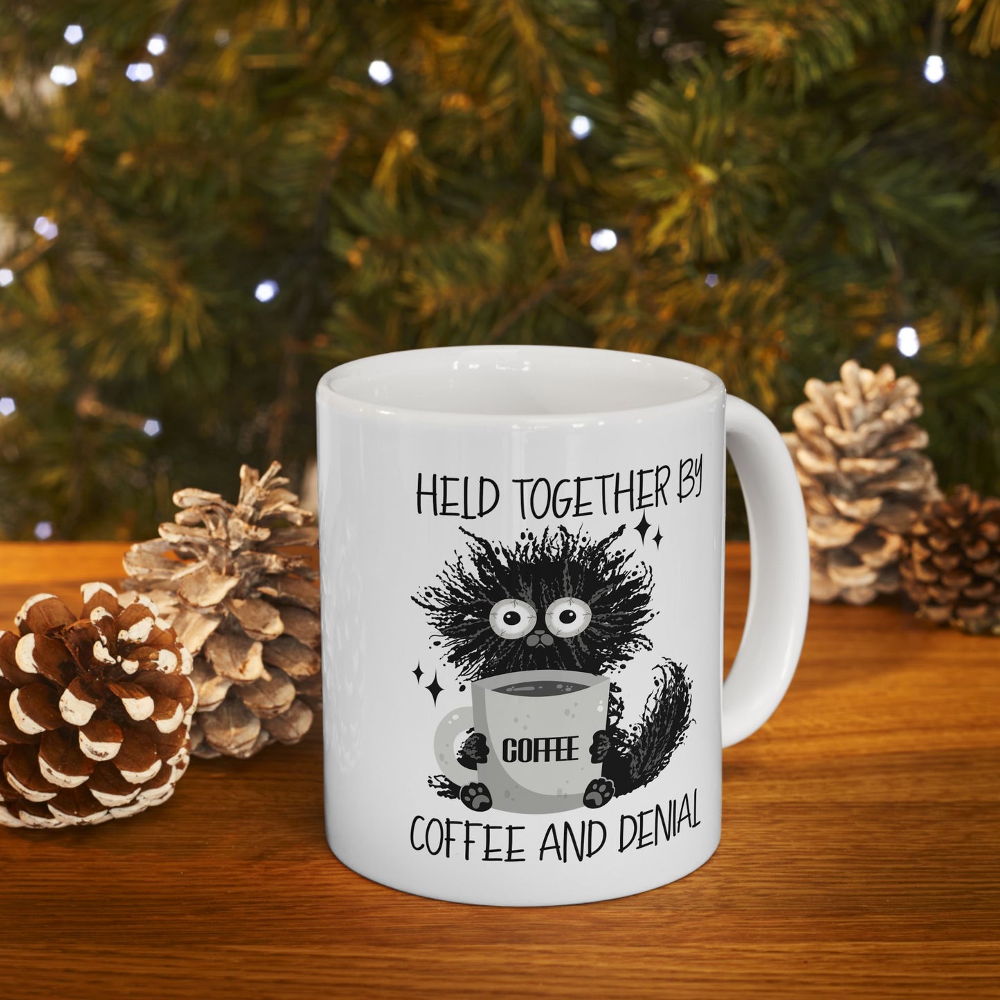 Office Mug - Held Together By