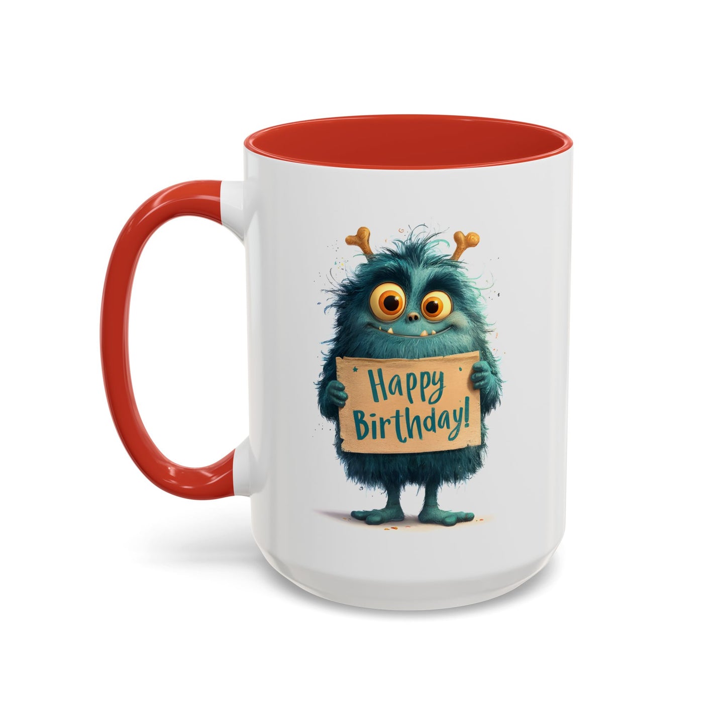 Birthday Mug - Birthday Sign Monster
