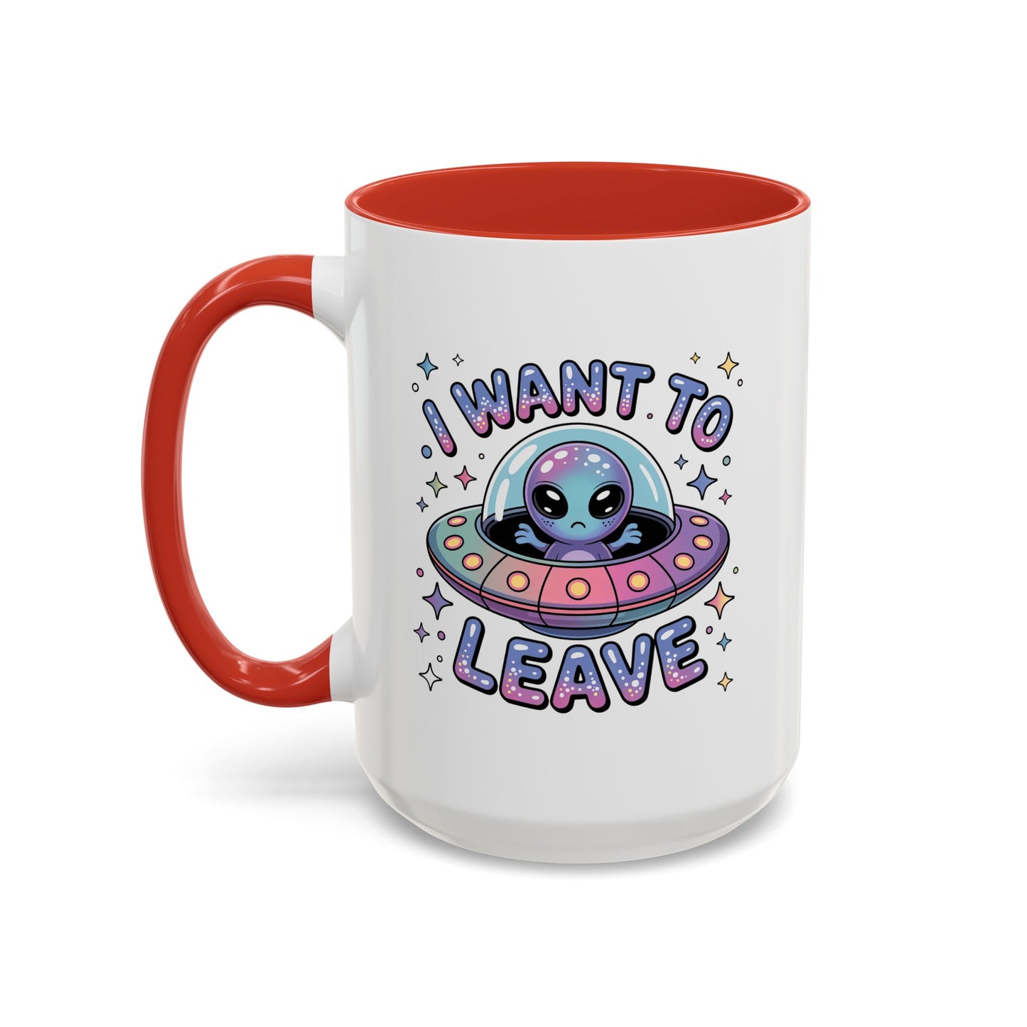 Alien Mug - I Want To Leave
