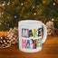Motivation Mug - Make It Happen Hand letters
