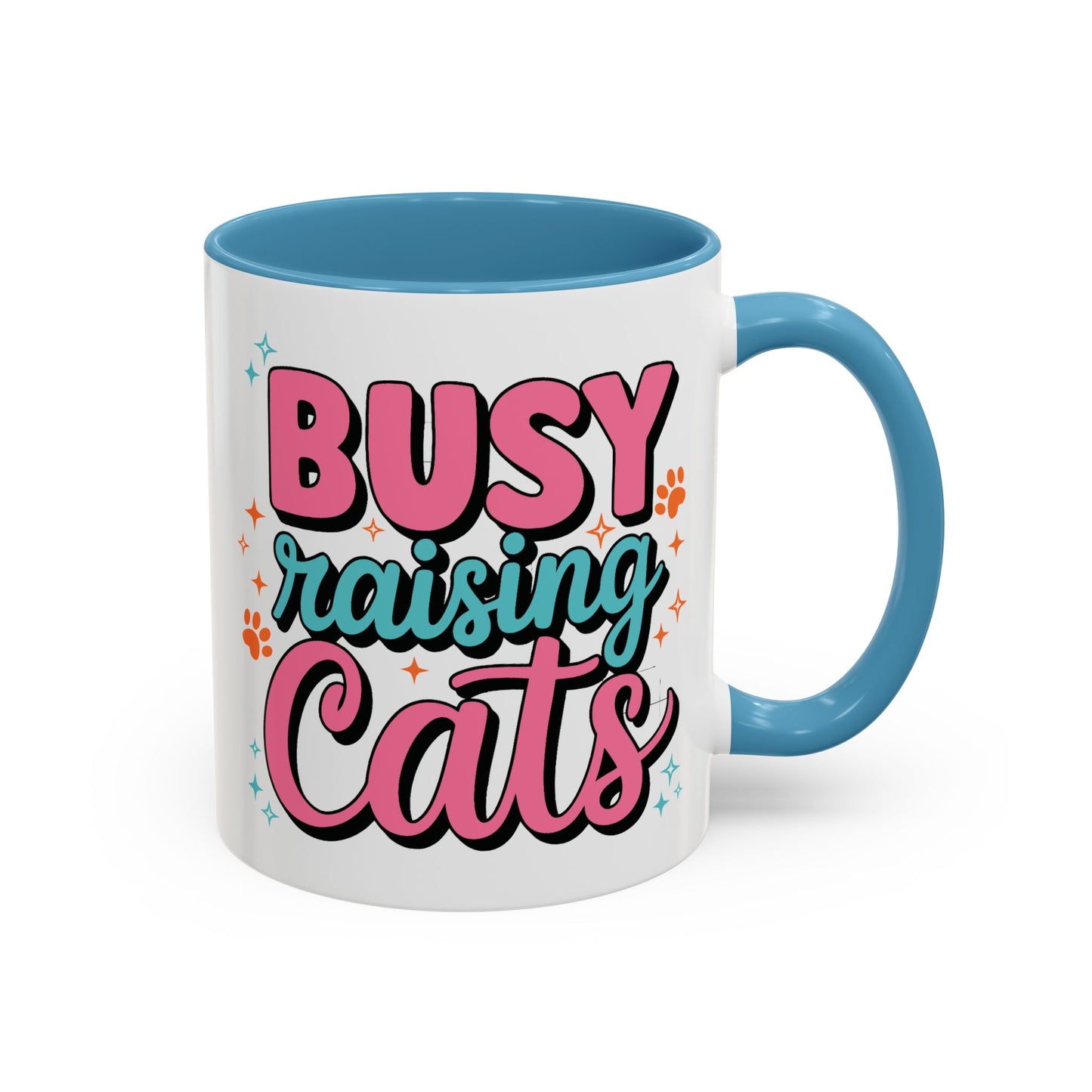 Animal Mug - Busy Raising Cats