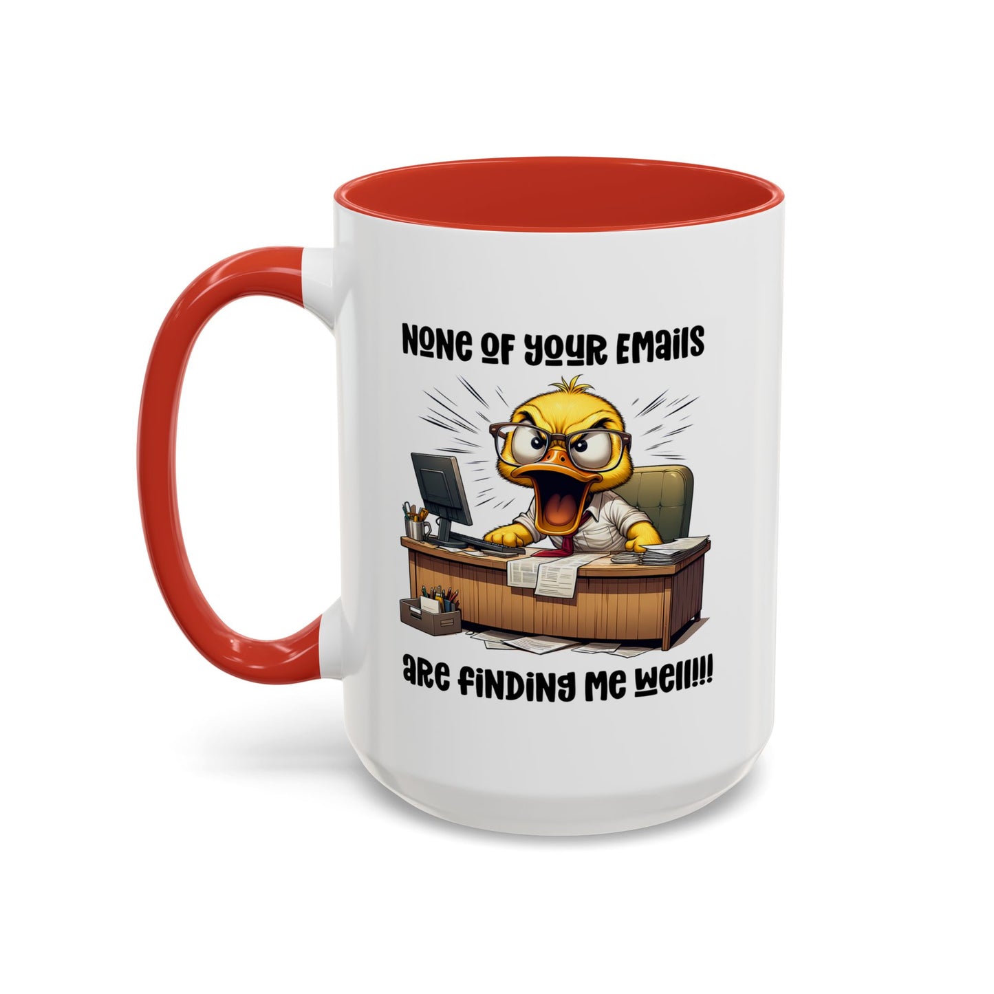 Office Mug - None Of Your Emails