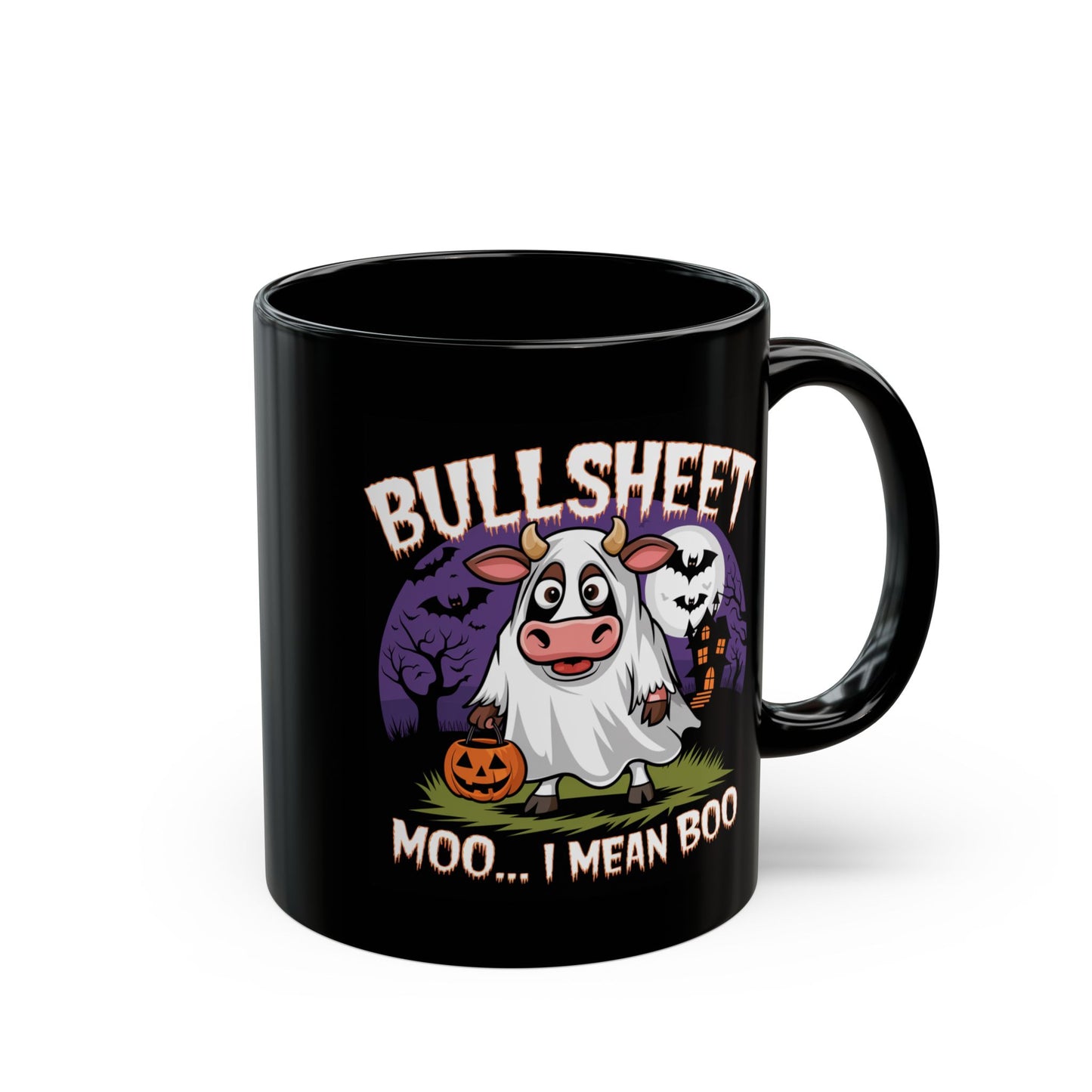 Halloween Mug - Bullsheet Moo...