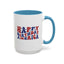 4th of July Mug - Happy Birthday America Retro