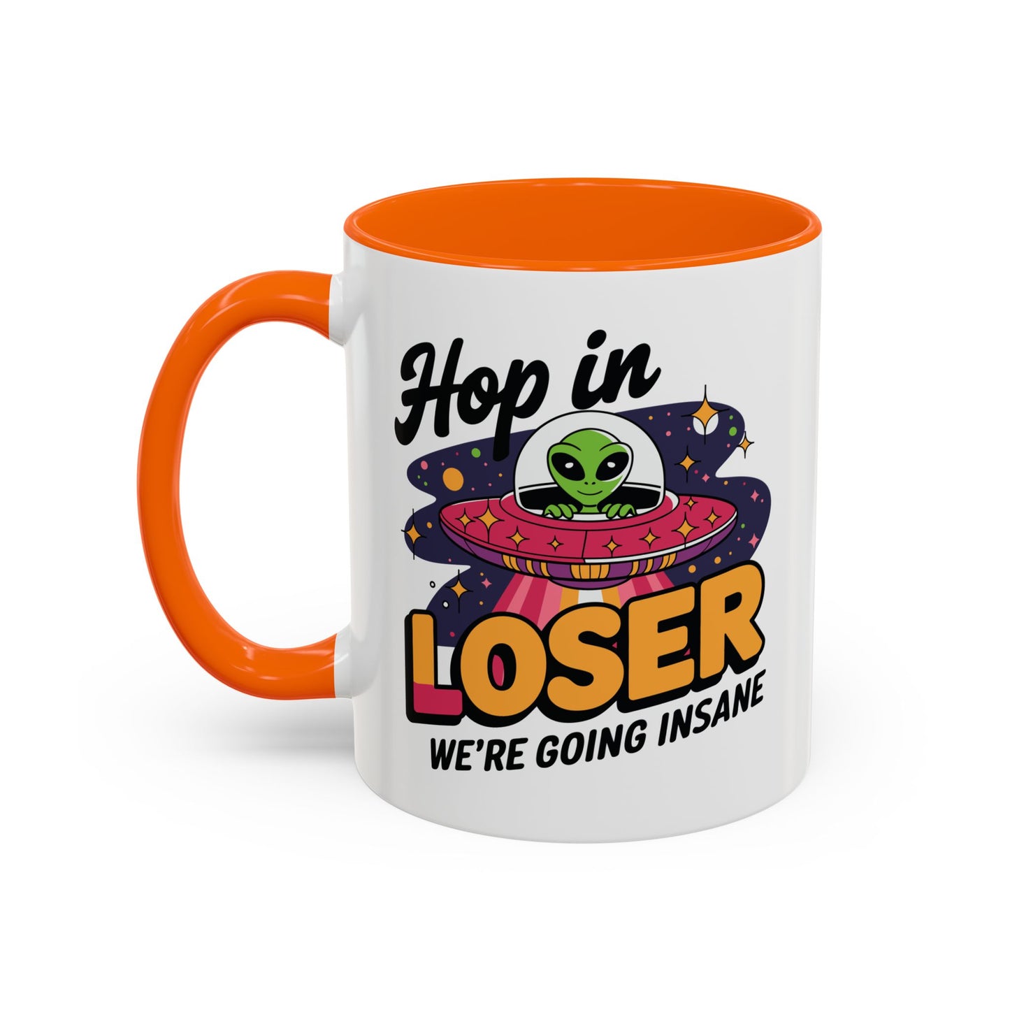 Alien Mug - Hop In Loser