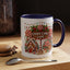 Christmas Mug - Candy Cane Lane White Text Ornaments Candy