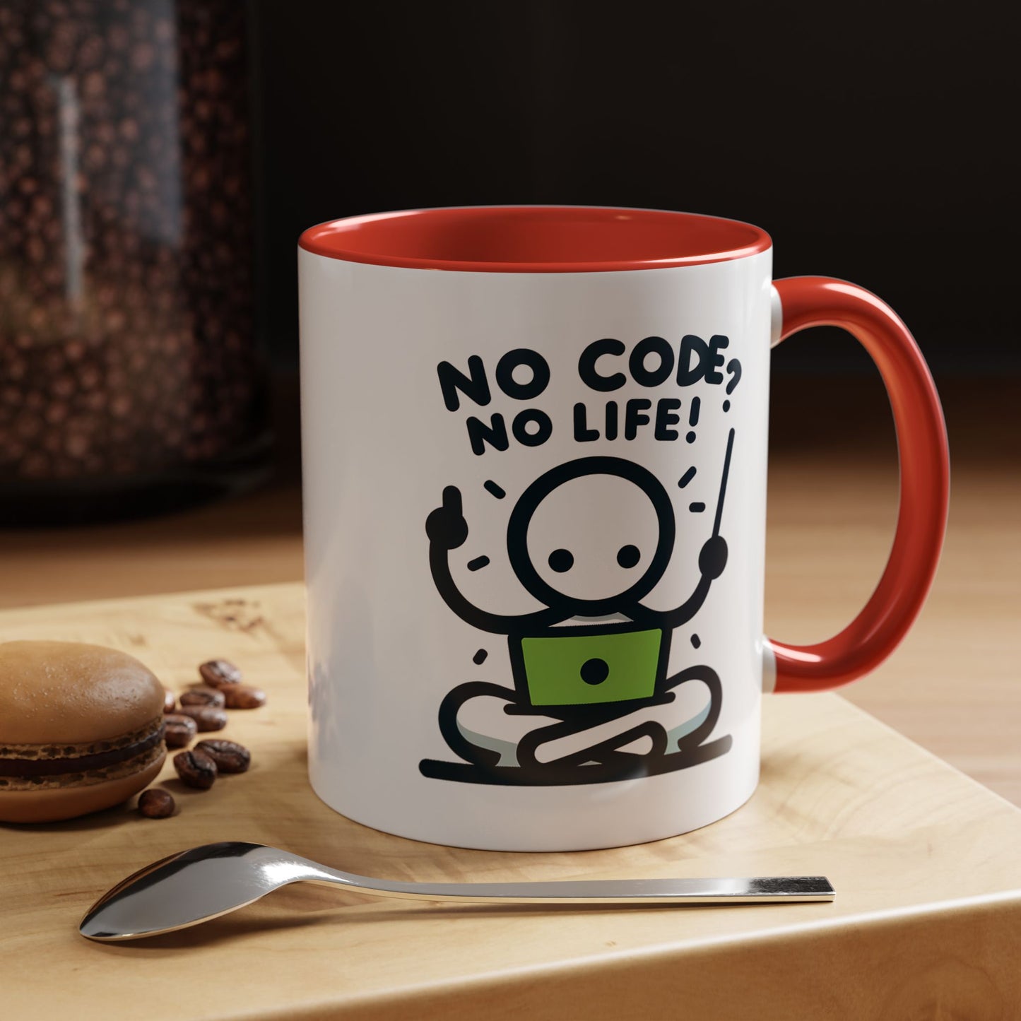 Humor Mug - No Code No Life