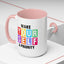 Wellness Mug - Make Yourself a Priority Colored Blocks