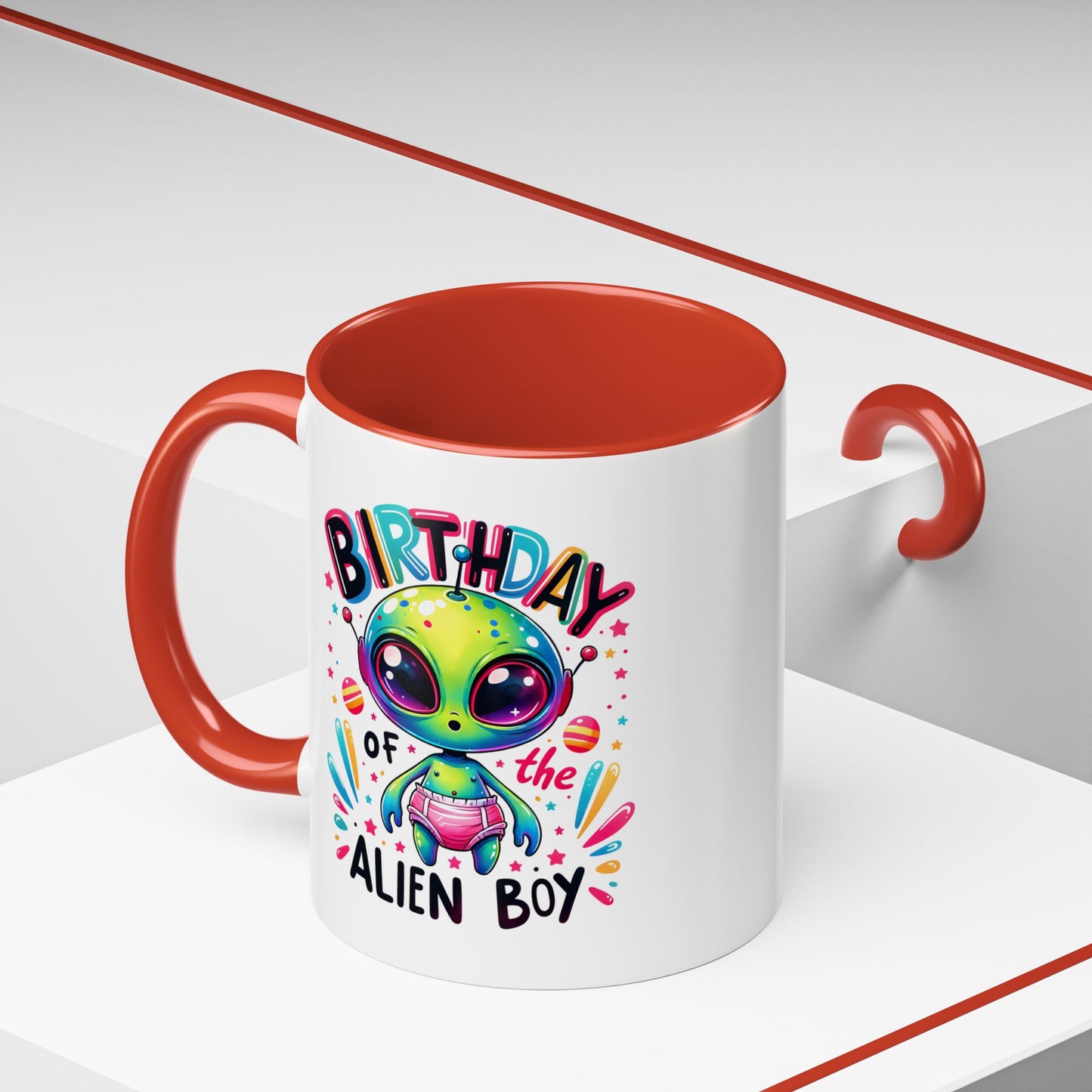 Alien Mug - Birthday Alien Boy