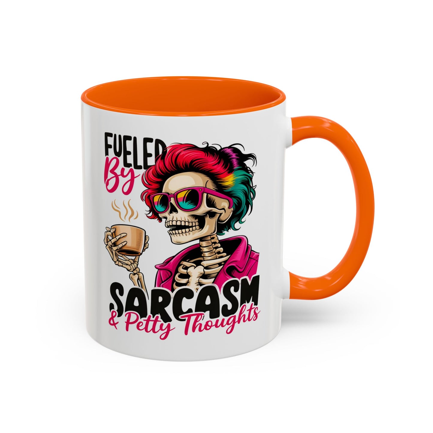Humor Mug - Fueled by Sarcasm & Petty Thoughts