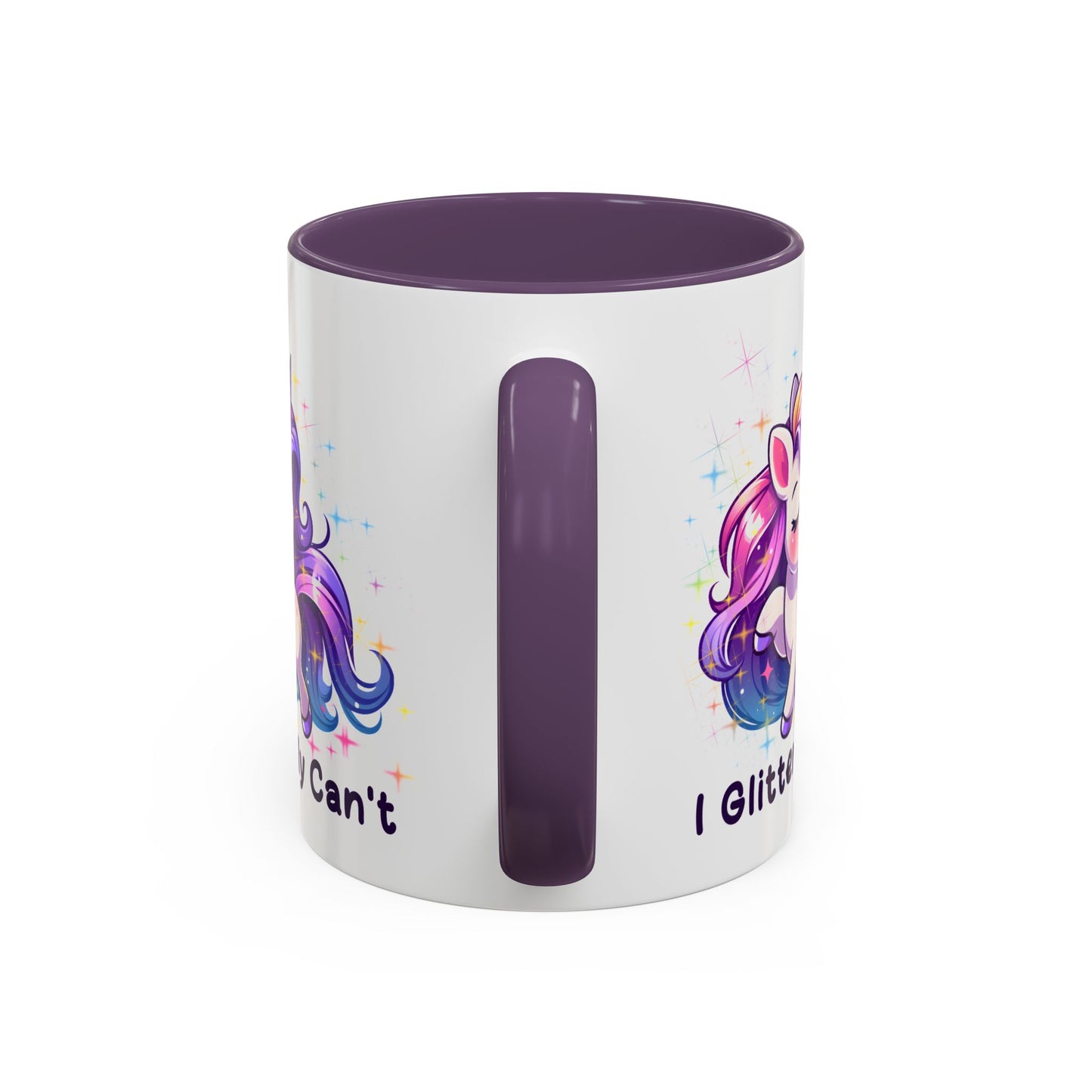 Humor Mug - I Glitterally Can't