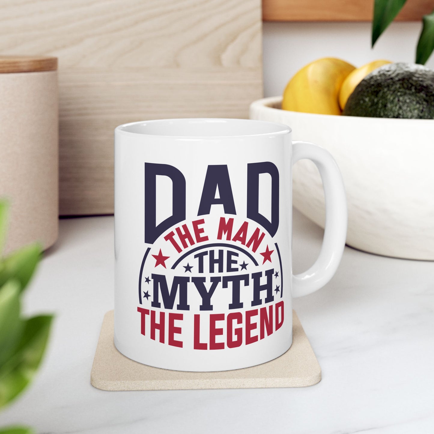 Father's Day Mug - Dad The Man