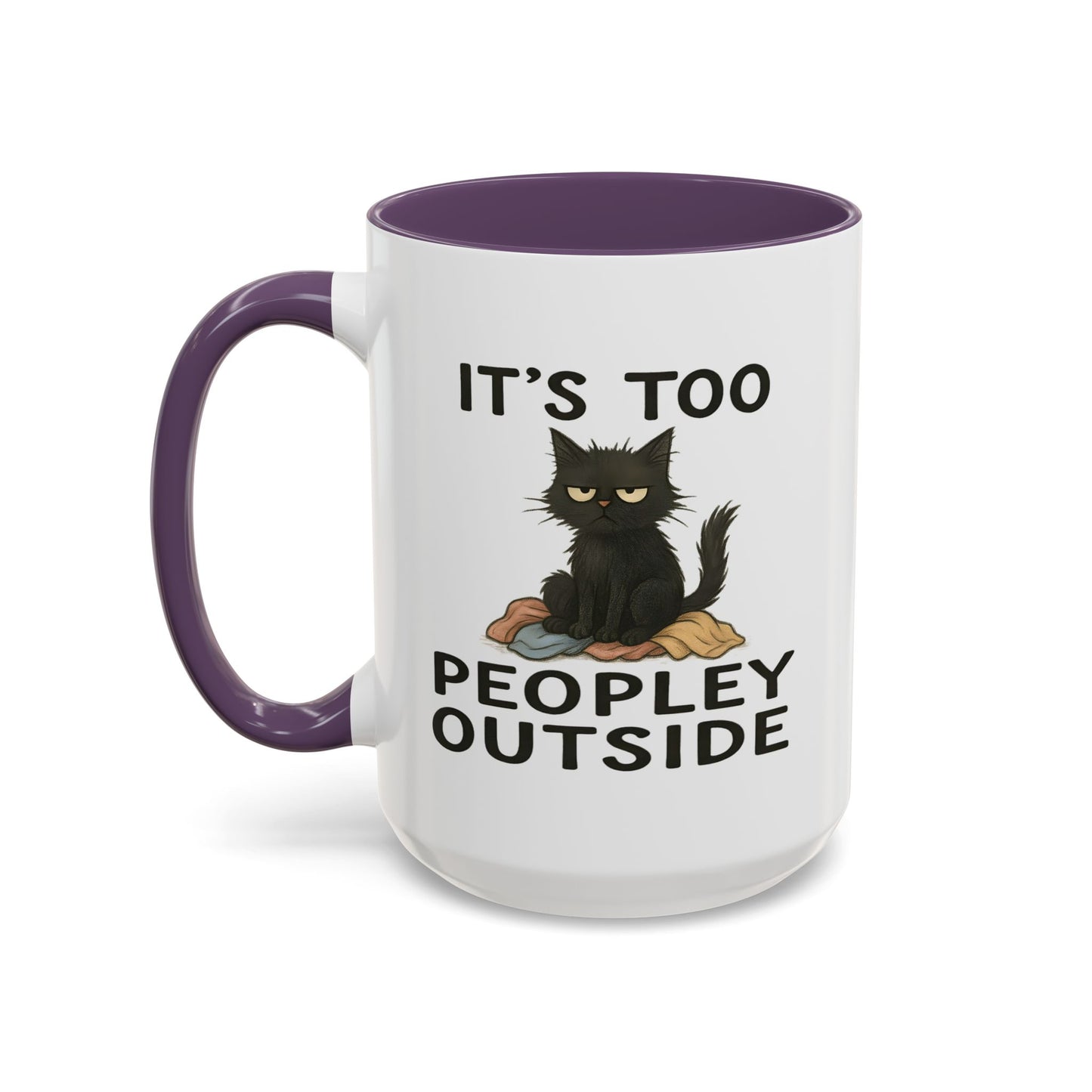 Animal Mug - It's Too Peopley Outside