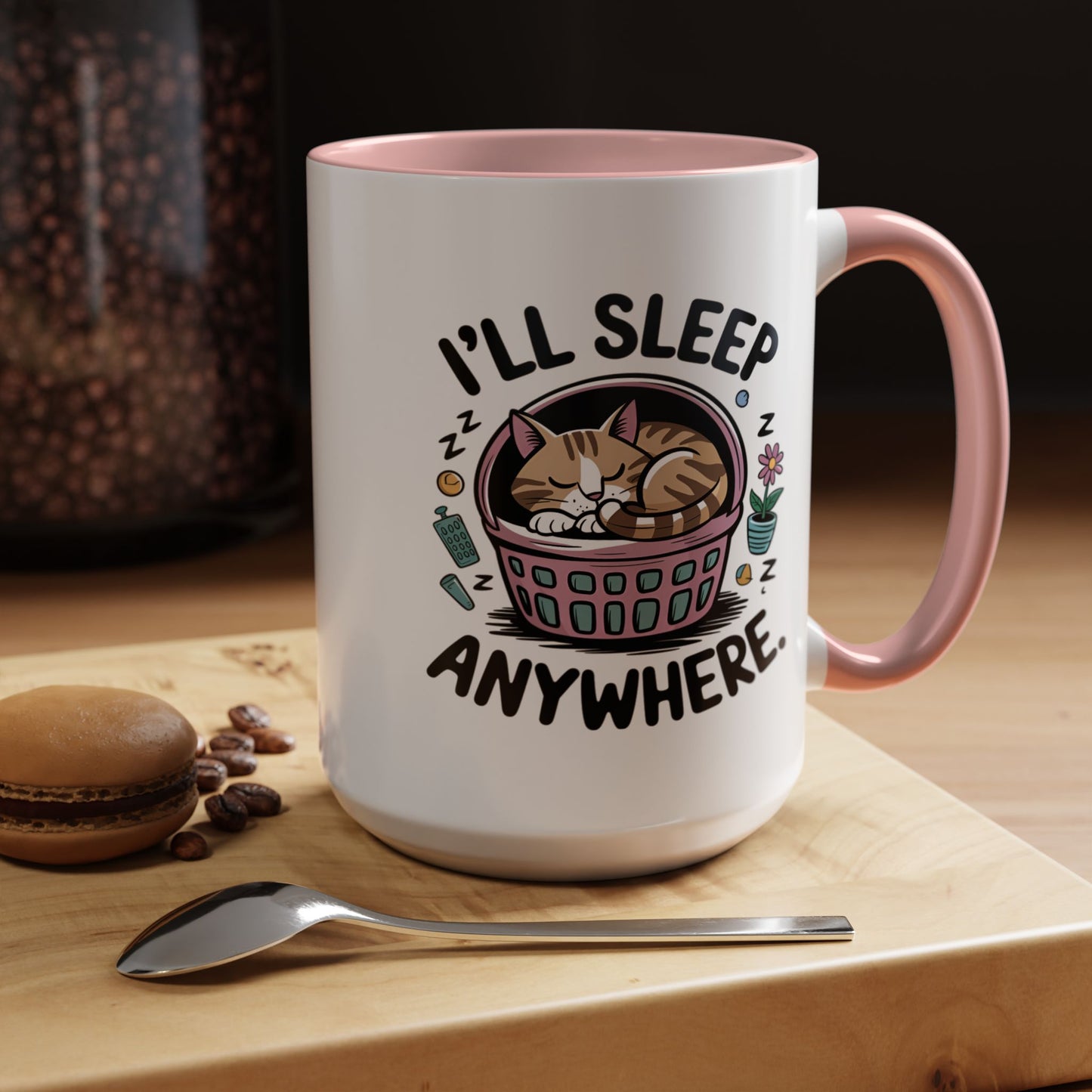 Animal Mug - I'll Sleep Anywhere