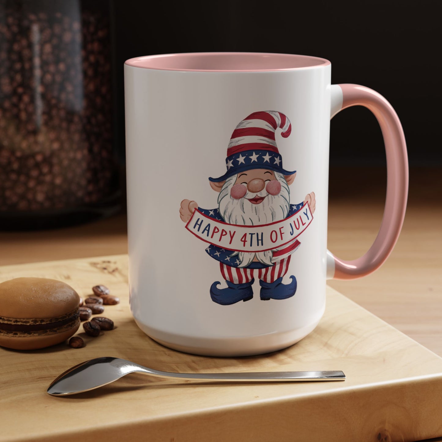 4th of July Mug - American Gnome 13