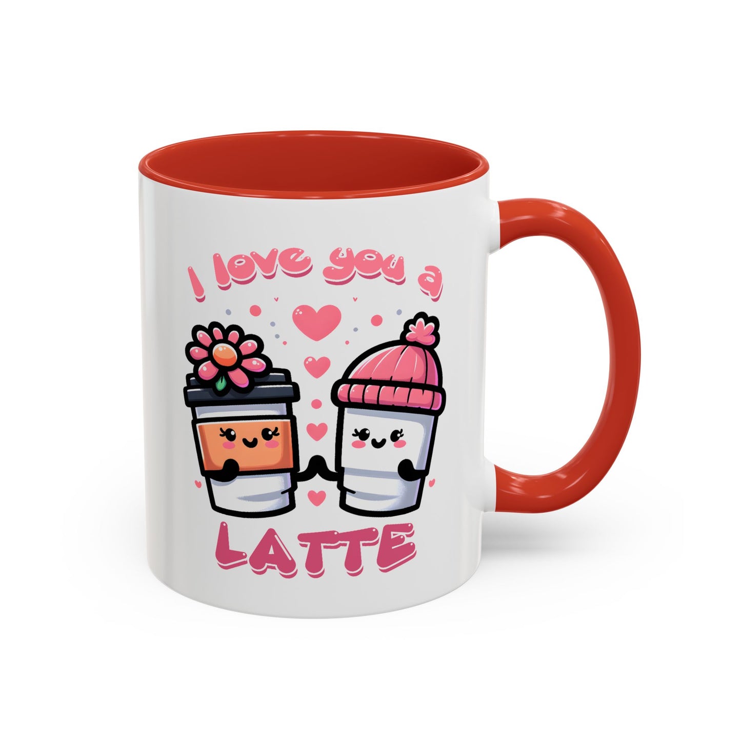 Valentine's Day Mug - I Love You A Latte Cute