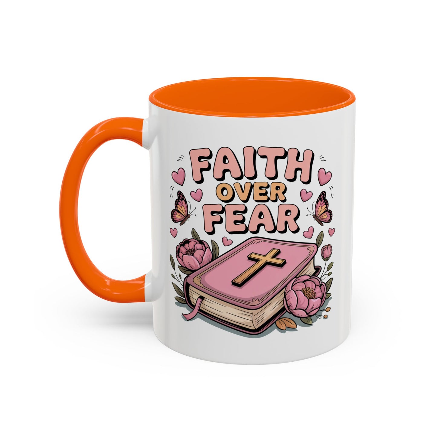 Religious Mug - Faith Over Fear