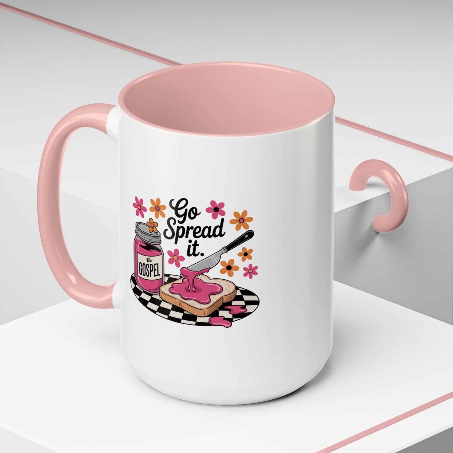 Religious Mug - Go Spread It