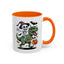 Halloween Mug - Skeleton Riding Dinosaur