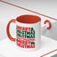 Christmas - Merry Christmas Red & Green Text Trees Presents Candles