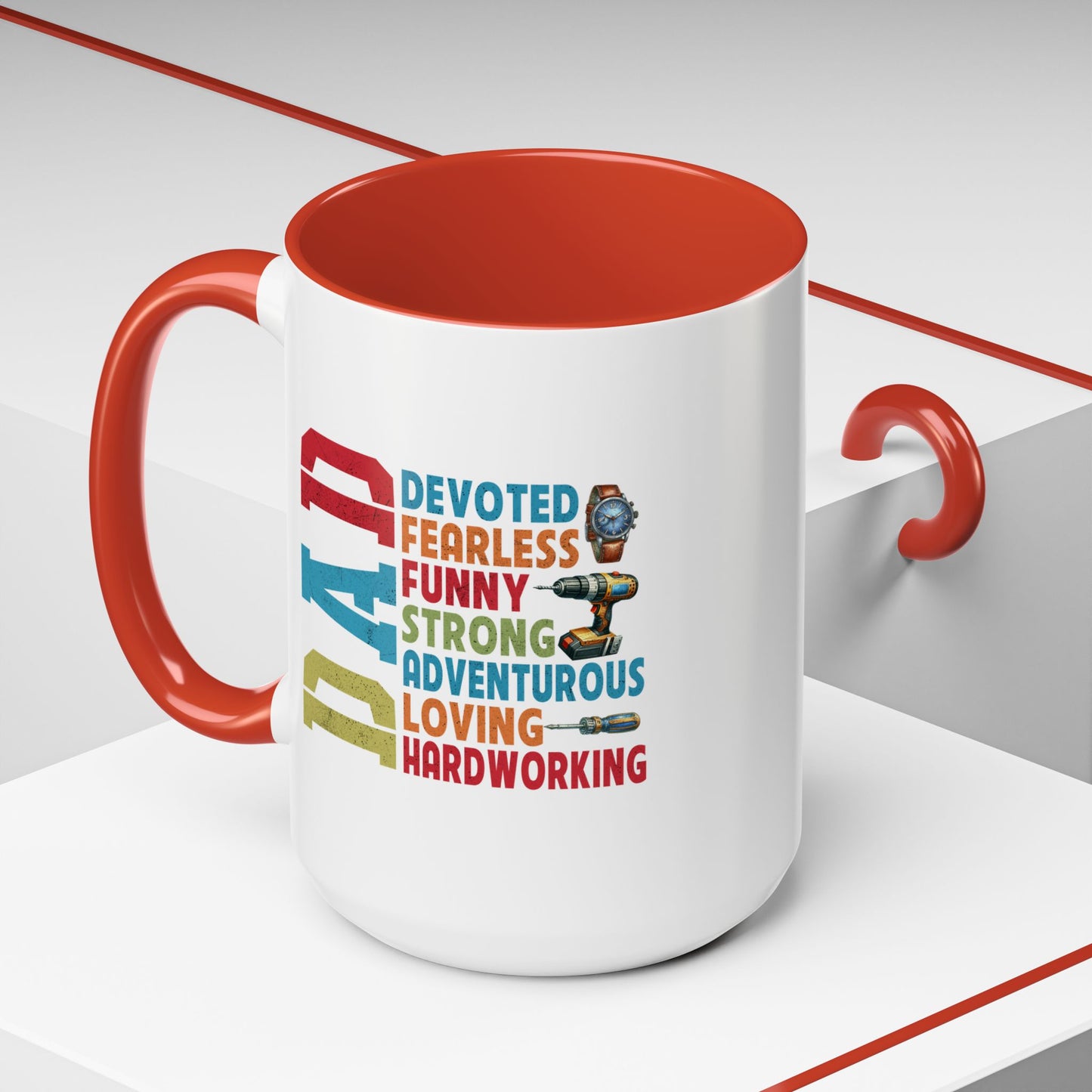 Father's Day Mug - Dad Devoted