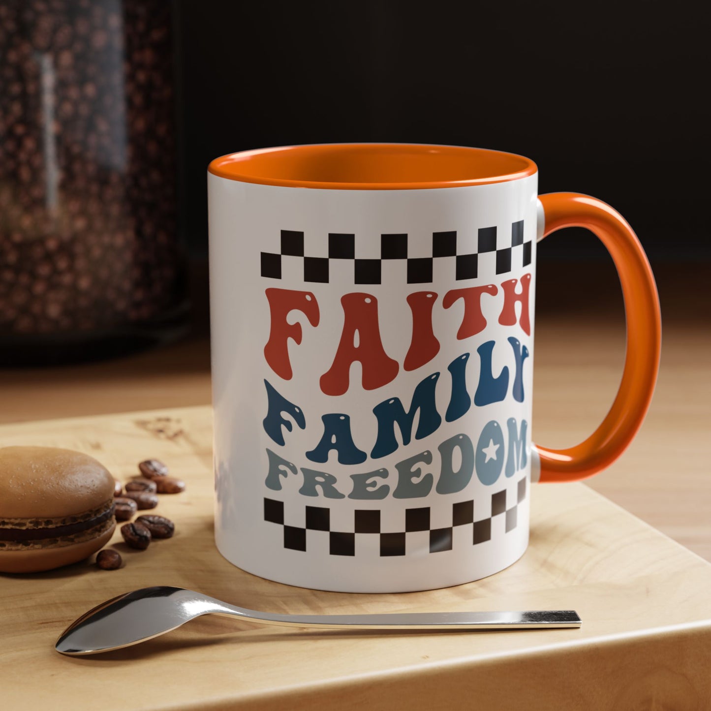 4th of July Mug - Faith Family Freedom