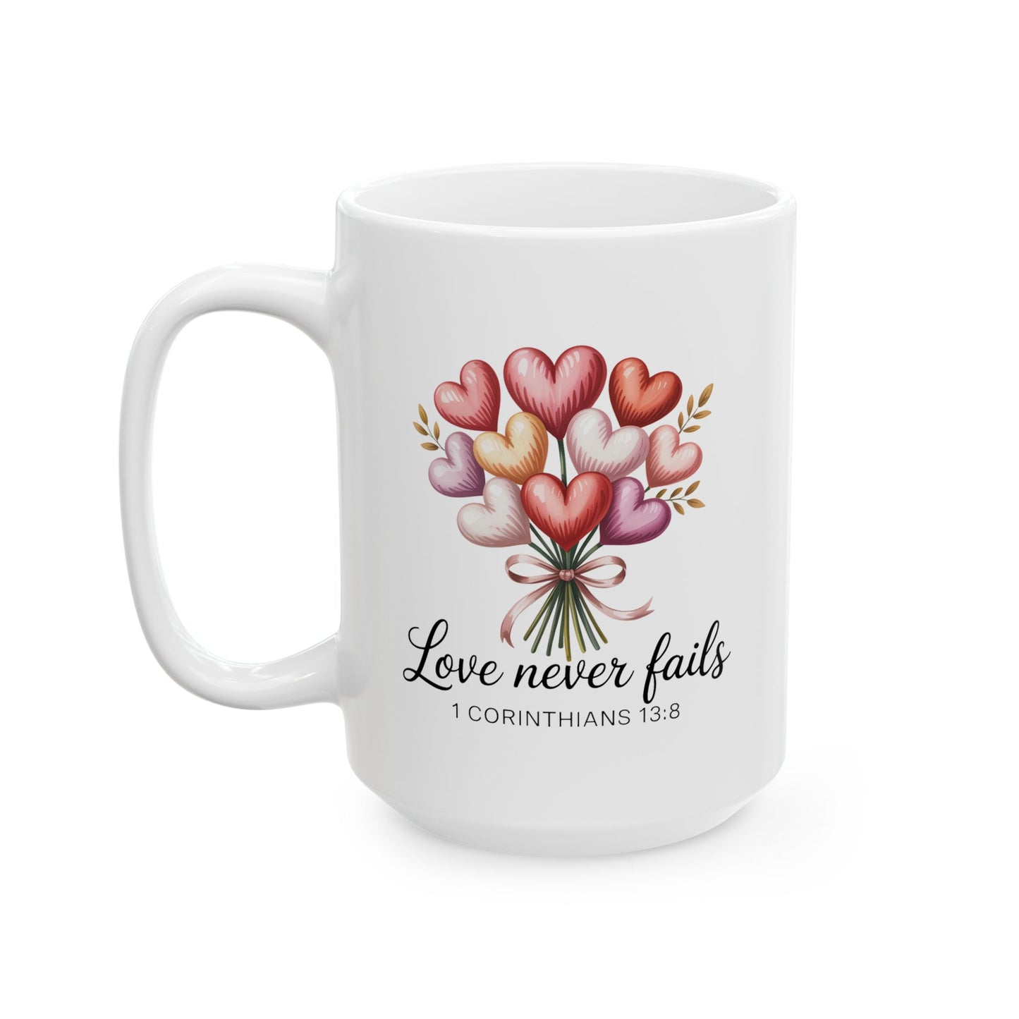Anniversary Mug - Love Never Fails